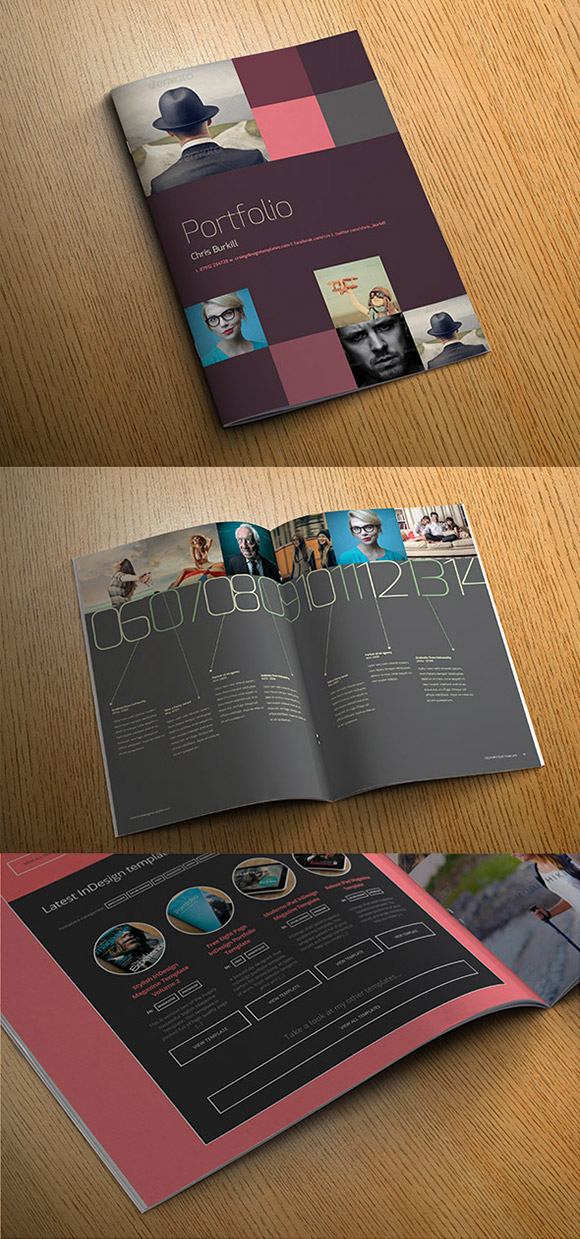 Exo-indesign template cover preview